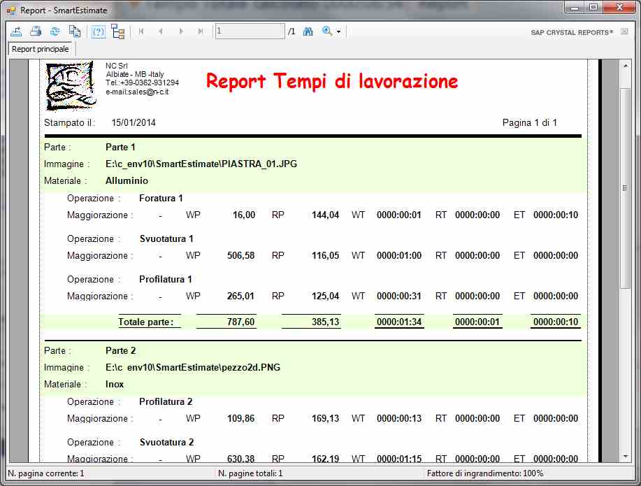 smartestimate report